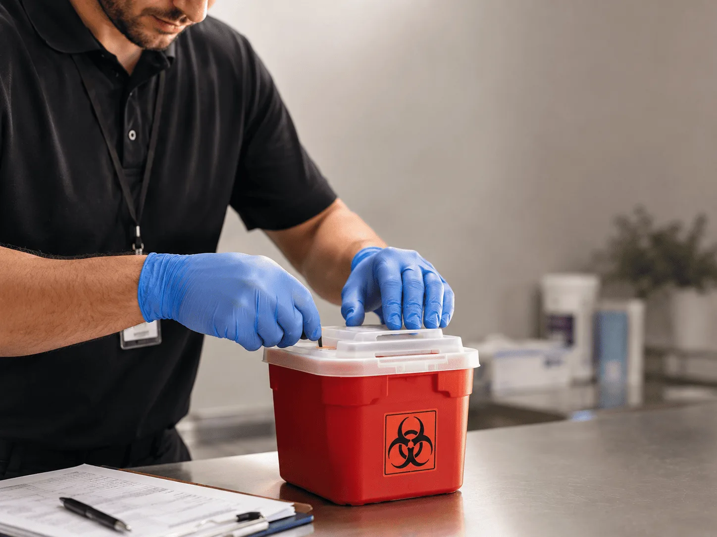 Why choose Sharps Waste Disposal in Glasford, IL